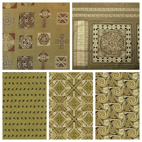 100 quilting cotton celtic - 100%,