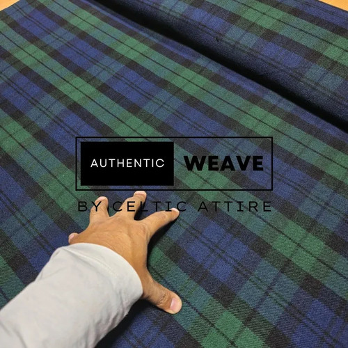 Black watch modern tartan - watch,