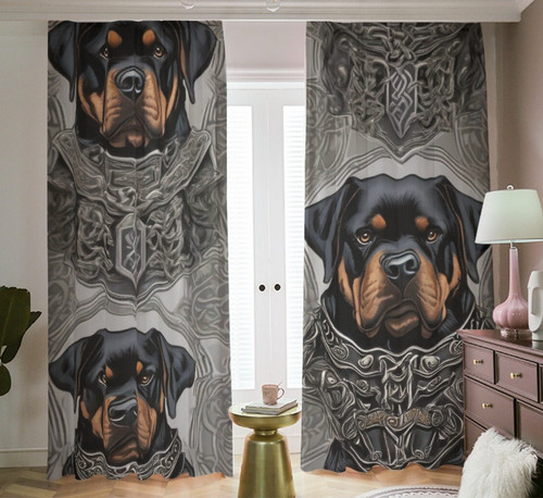 Rottweiler blackout curtains - blackout,
