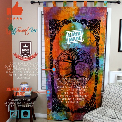 Living room curtain - living, black