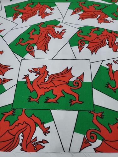 Welsh cotton fabric - welsh,
