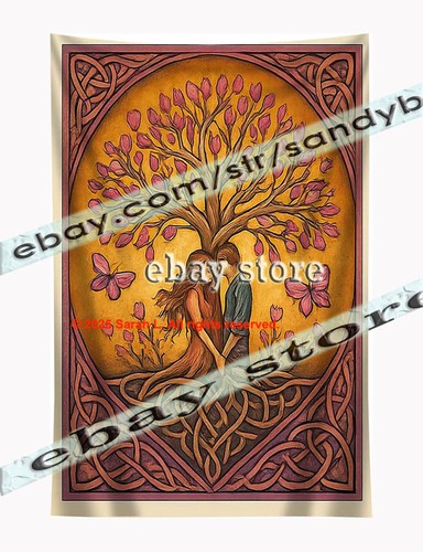 Celtic autumn lovers - autumn, art
