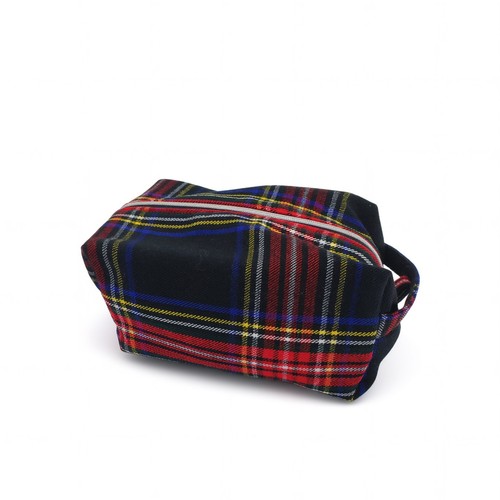 Custom homespun tartan zipper - homespun,